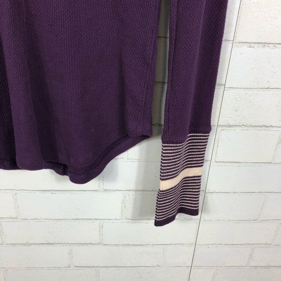 NEW Free People Mod Stripe Cuff Tee - Picture 7 of 8